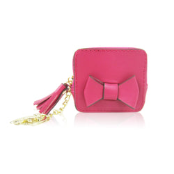 Square Coin Purse - FUCSHIA image 1