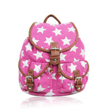 Stars Retro Rucksack - Pink image 1