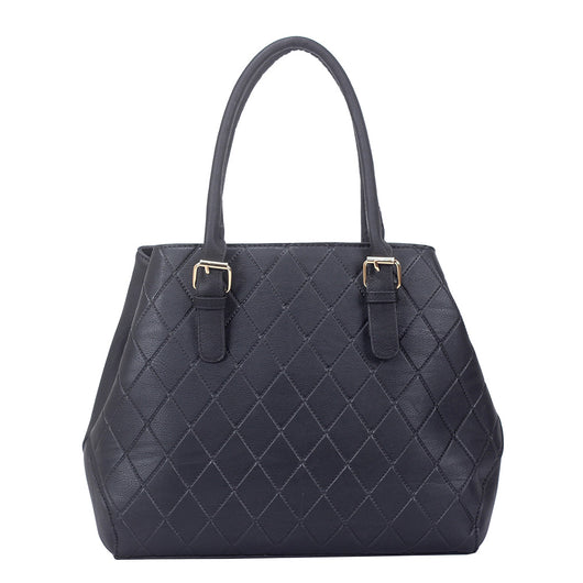 Brooklyn Quilted Front Bag - Black image 1