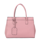 Layla Structured Bag with Luggage Tag  - Pink image 1