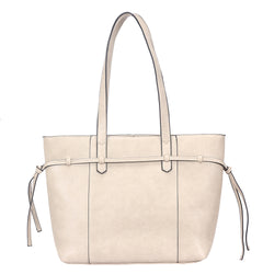 Elke Multi-Strap Loop Tote Bag - Cream image 1