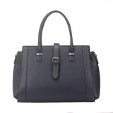Kylie Buckle Strap Handbag - Black image 1