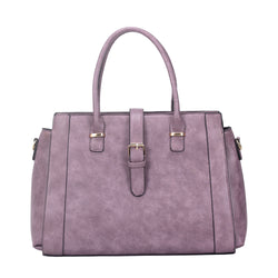 Kylie Buckle Strap Handbag - Purple image 1