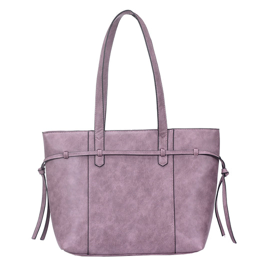 Elke Multi-Strap Loop Tote Bag - Purple image 1