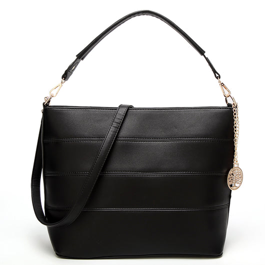 Angelica Stripe - Black image 1
