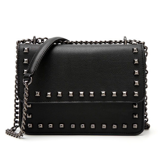 Seraphena Studded Box Cross Body - Black image 1