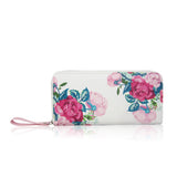 Kalina Flower Print Purse - White image 1