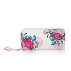 Kalina Flower Print Purse - White image 1