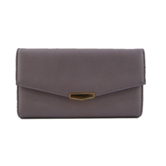 Sinead envelope flap purse - Purple image 1
