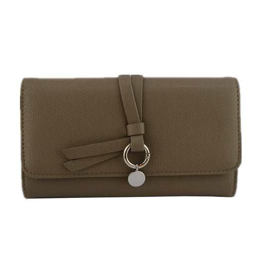 Tally knot strap purse - Taupe image 1
