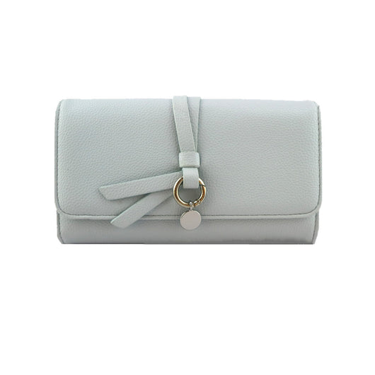 Tally knot strap purse - Blue image 1