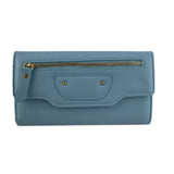Zandra zip front purse - Blue image 1