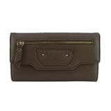 Zandra zip front purse - Taupe image 1