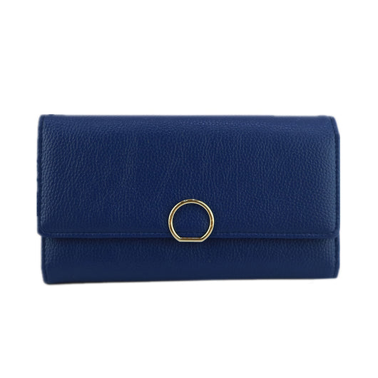 Raleigh circle trim purse - Blue image 1