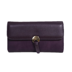 Franca metal disc trim purse - Purple image 1