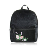 Roseanne faux suede backpack - Black image 1