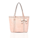 Arizona shopper with bow detail - LT PINK image 1