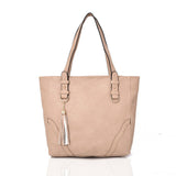 Bronx tassel shopper bag - LT KHAKI image 1