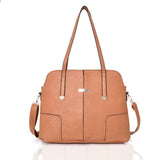Renita centre seam tote bag - YELLOW image 1