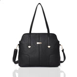 Renita centre seam tote bag - BLACK image 1