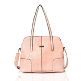 Renita centre seam tote bag - LT PINK image 1
