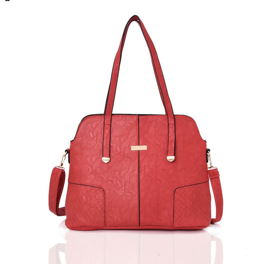 Renita centre seam tote bag - RED image 1