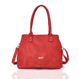 Blair croc shopper - RED image 1