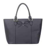 Aloisia bow tote bag - Black image 1