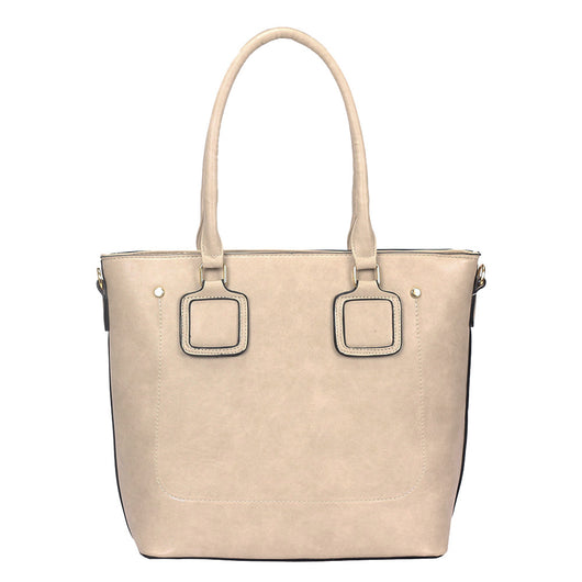 Stefani tote bag - Cream image 1