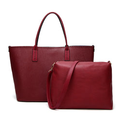 Rosaline Tote Bag - Burgundy image 1