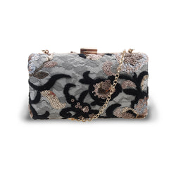 Katherina Embroidery Box Bag - Beige image 1
