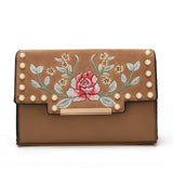 Shania Pearl Cross Body Bag - Taupe image 1