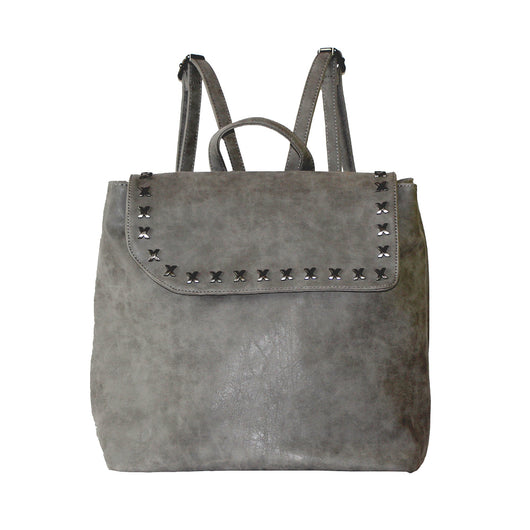 Iona X Stud Backpack - Grey image 1