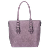 Beth Buckle Tote Bag - Purple image 1