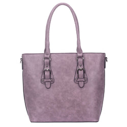 Beth Buckle Tote Bag - Purple image 1