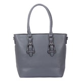 Beth Buckle Tote Bag - Dark Grey image 1
