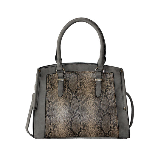 Vita Snake Tote Bag - Taupe image 1