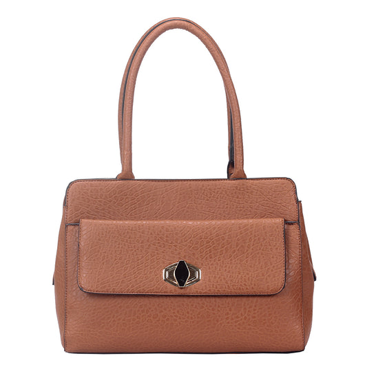 Kiona Tote Bag - Tan image 1