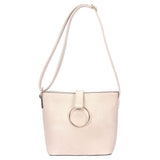 Libby Eyelet Ring Tote Bag - Beige image 1