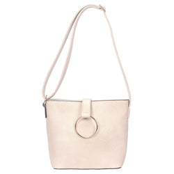 Libby Eyelet Ring Tote Bag - Beige image 1