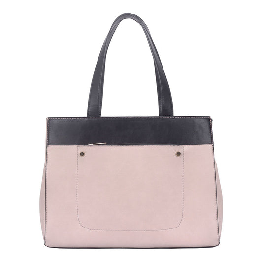 Yvonne Block Colour Shopper - Light Pink image 1
