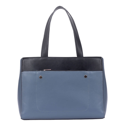 Yvonne Block Colour Shopper - Blue image 1