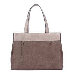 Yvonne Block Colour Shopper - Grey image 1