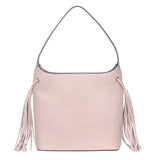 Tilly Tassel Side Tote Bag - Light Pink image 1