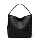 Sierra Studded Tote Bag - Black image 1