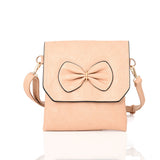Zeidi Bow Cross Body Bag - Beige image 1
