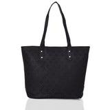 Jolie Laser Shopper Bag - Black image 1