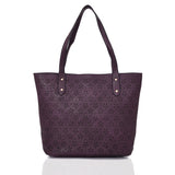 Jolie Laser Shopper Bag - Purple image 1