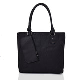 Brielle Textured Shopper With Purse - Black image 1