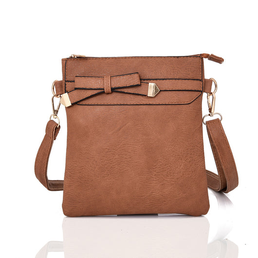 Anya Strap Cross Body Bag - Yellow Brown image 1